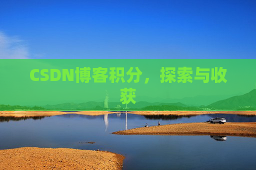 CSDN博客积分，探索与收获